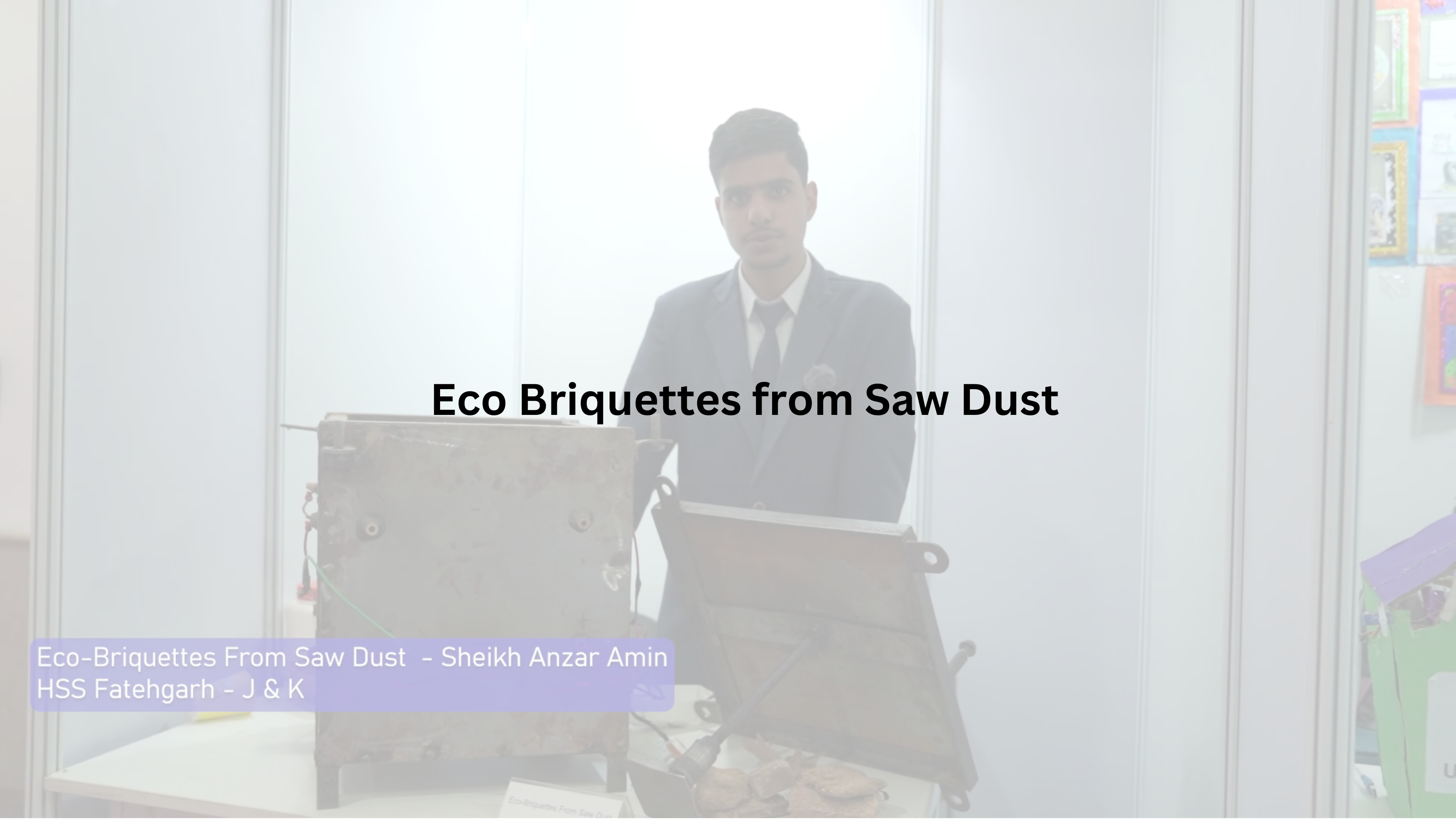 Eco Briquettes from Saw Dust