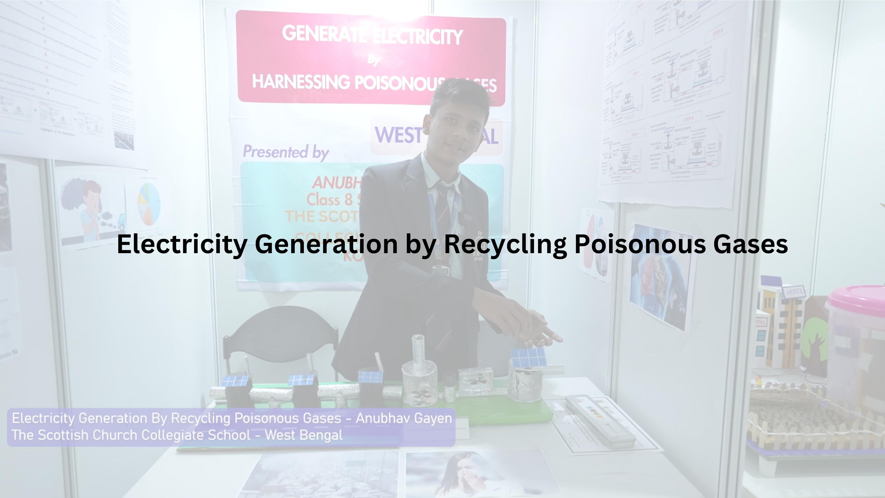 Electricity Generation by Recycling Poisonous Gases