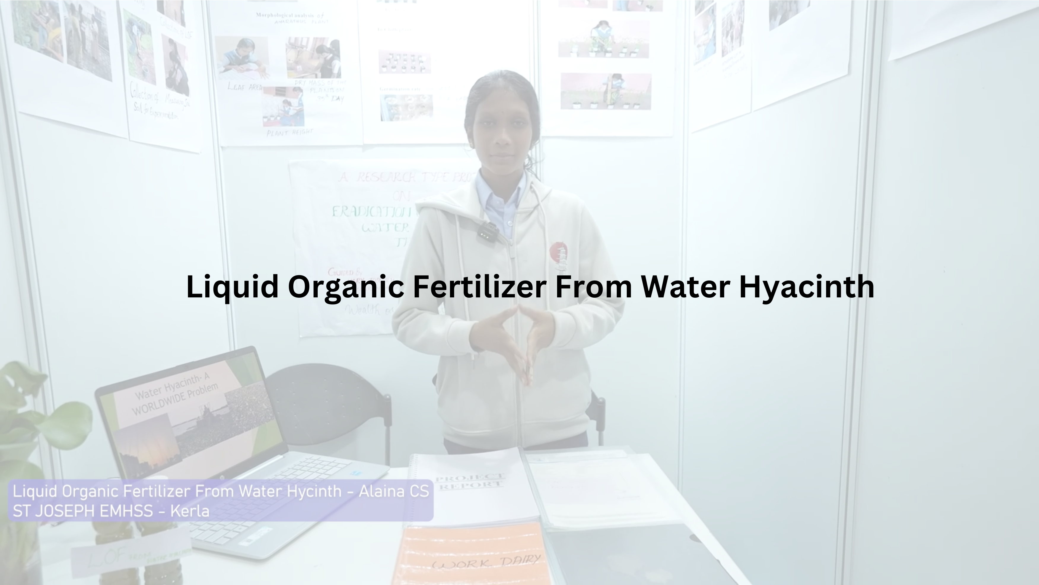 Liquid Organic Fertilizer From Water Hyacinth