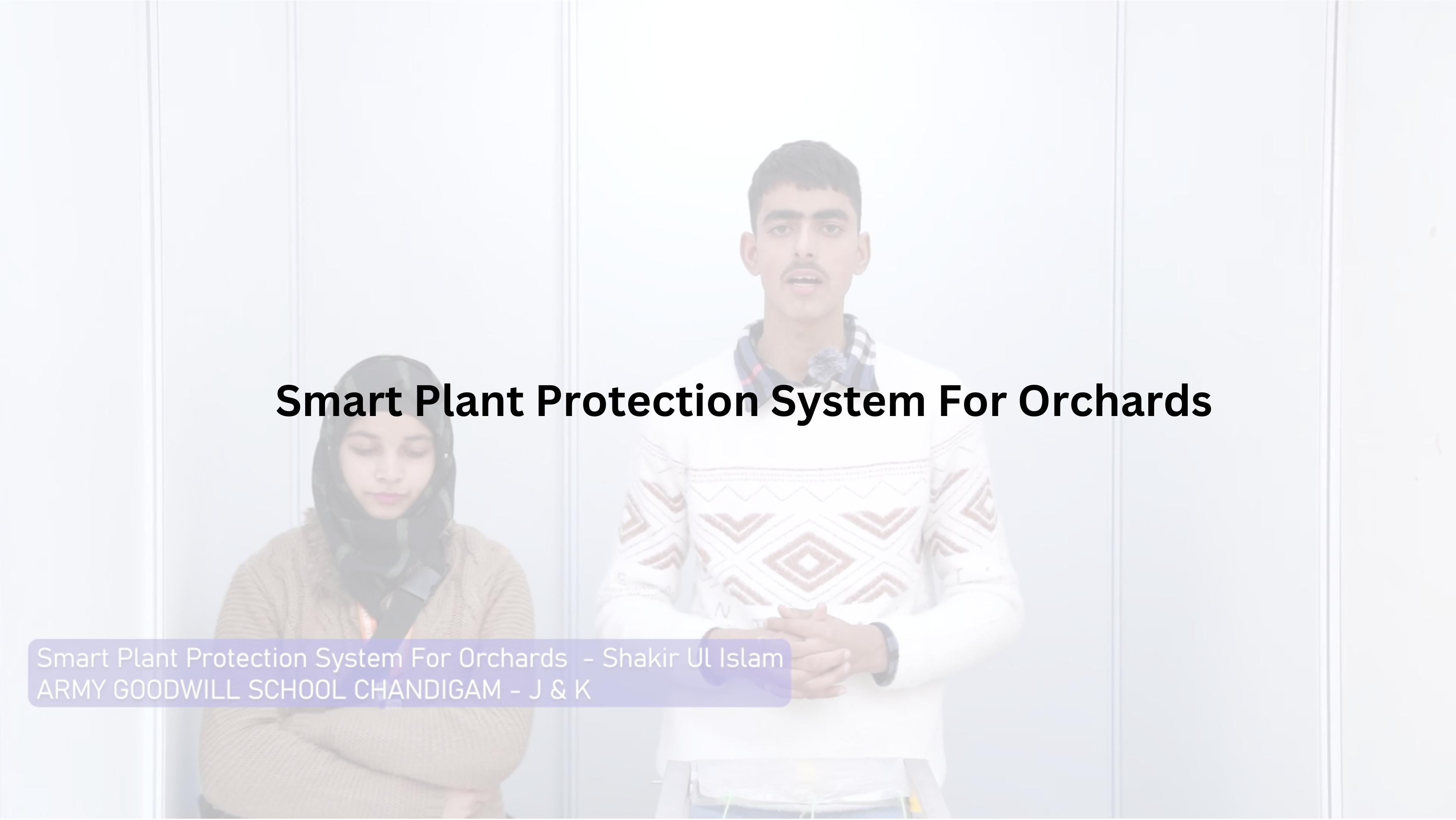 Smart Plant Protection System For Orchards