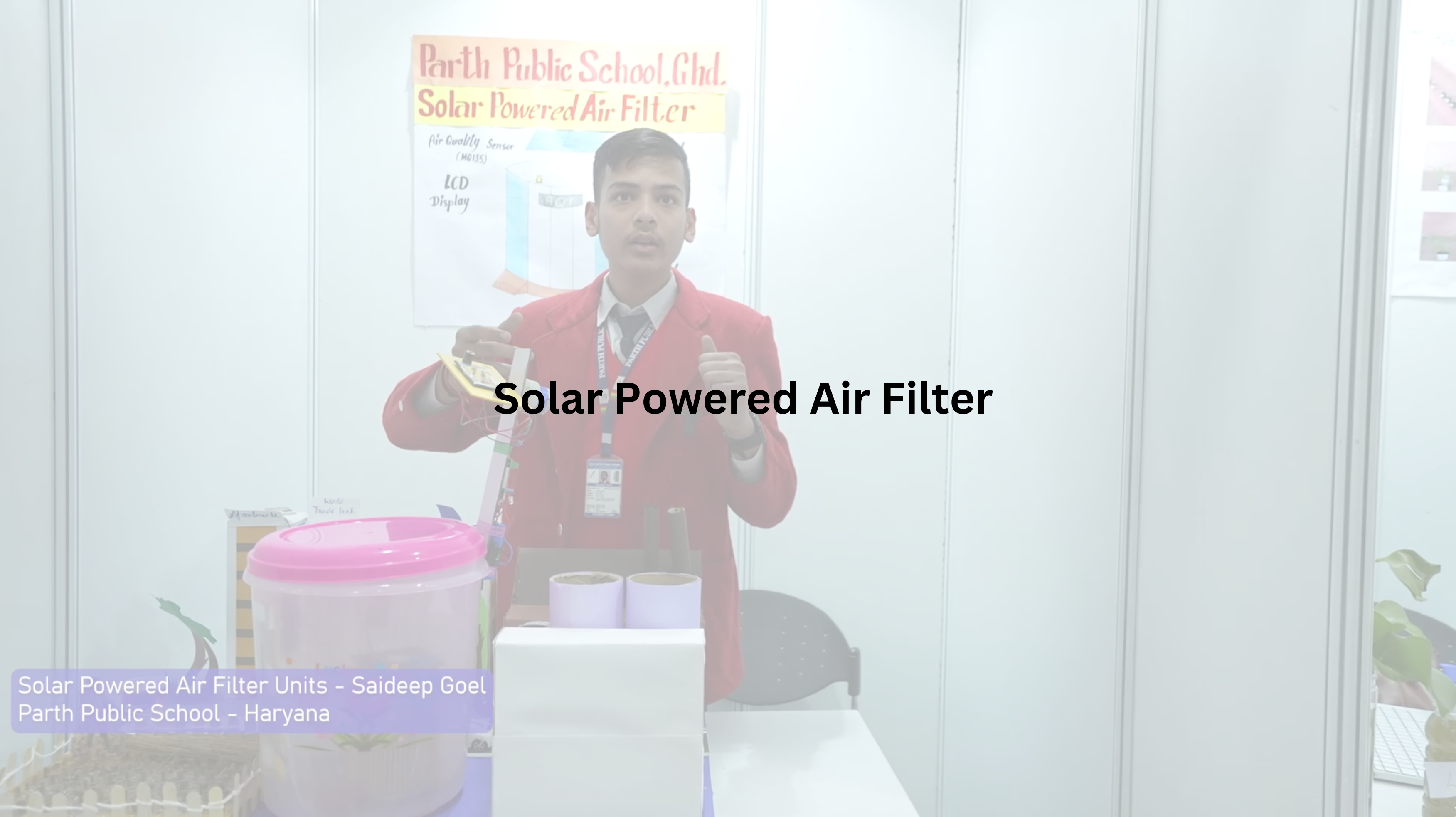 Solar Powered Air Filter